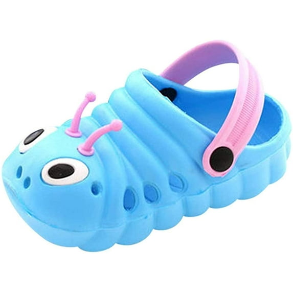 Baby Sandals, Boys Girls Sandals Clogs Cute Caterpillar Slip On Lightweight Kid's Beach Slipper