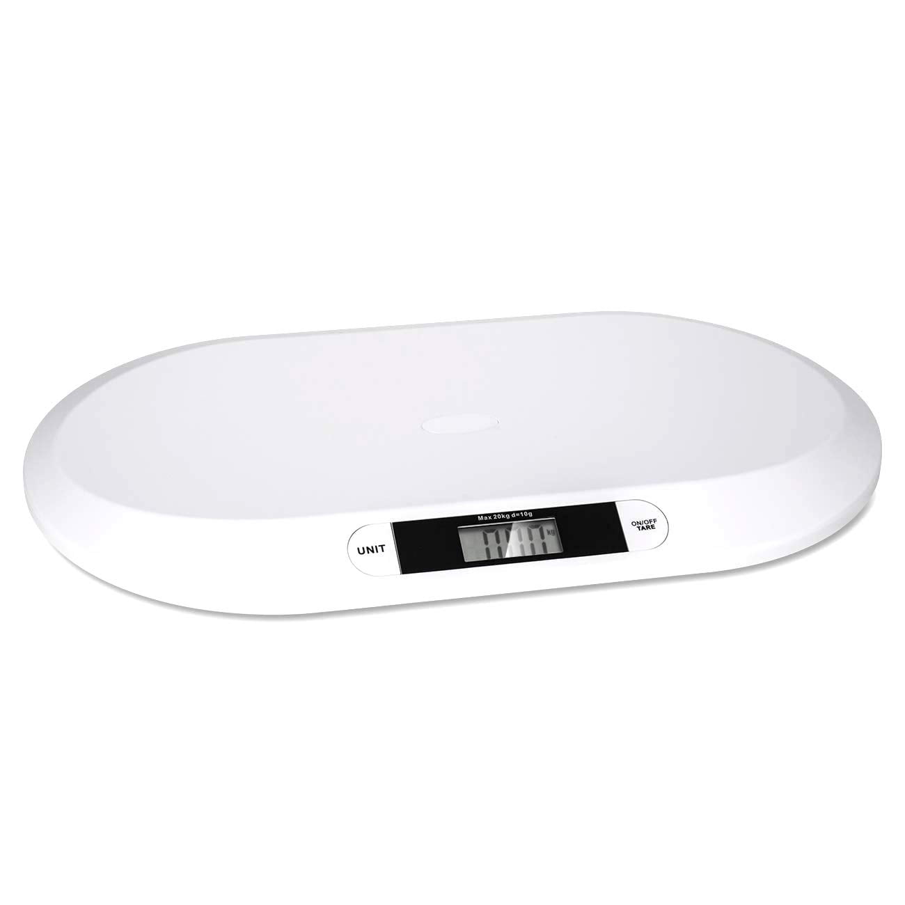 Multifunctional Newborn pet Scale,whelping Scale, Accuracy ± 0.035 oz,  Maximum 15 kg / 33.06 lbs, Automatic Hold, Integrated Design Without