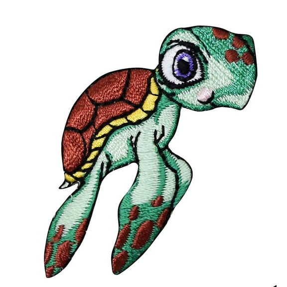 Baby Sea Turtle - Iron on Applique/Embroidered Patch