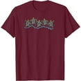 thumbnail image 1 of Baby Sea Turtles Vintage Beach Tee Unisex T-Shirt for Men Women Kids Toddler,Maroon Color,Size YXS, 1 of 5