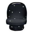 thumbnail image 1 of Baby Car Seat Cover Star Sky Pattern 1 Set Infant Stroller Cover Multifunctional Care Towel Nursing Cover Scarf, 1 of 10