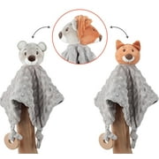 Baby Security Blanket Bear   Baby Blankets for Boys and Girls, Soft Lovey Plush Snuggle Toy for Babies, Infant, Newborn, Toddler