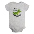 thumbnail image 1 of Baby See You Later Alligator, In A While Crocodile Funny Rompers Newborn Baby Bodysuits Infant Jumpsuits Kids Cotton Graphic One-Piece Outfits, 1 of 5