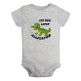 thumbnail image 1 of Baby See You Later Alligator, In A While Crocodile Funny Rompers Newborn Baby Bodysuits Infant Jumpsuits Kids Cotton Graphic One-Piece Outfits, 1 of 5