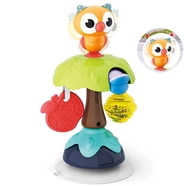 Sixwipe 2Pcs Baby Rattle Toys, Soft Stuffed Animal Handbell Set, Infant ...