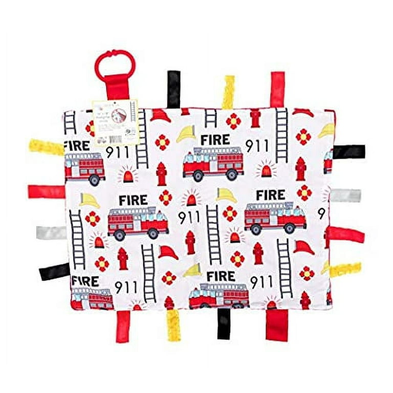 Baby Sensory, Security Teething Closed Ribbon Tag Lovey Blanket