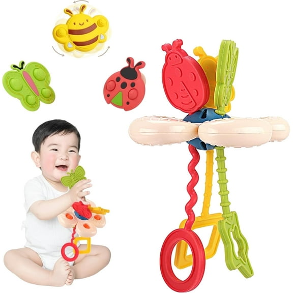 Baby Toys 6-12 Months, Fine Motor Skills Toys for 1 Years Old Boys Girls Christmas Gifts