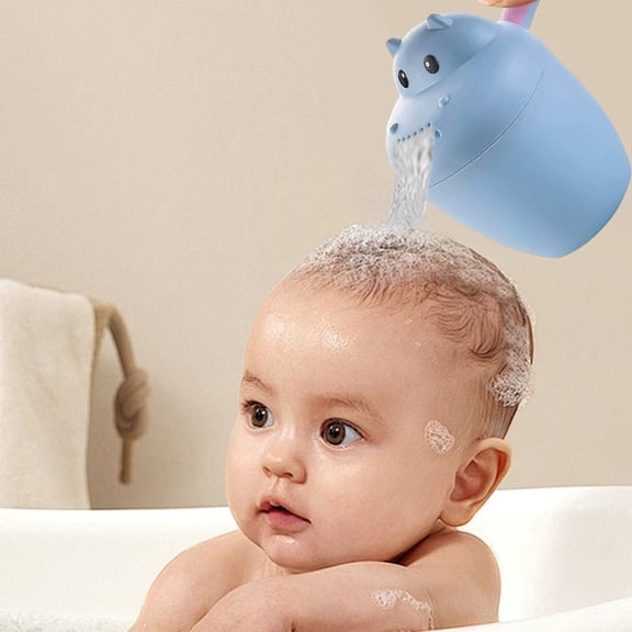 Baby Shampoo Rinse Cup Gentle Bath Hair Washing Container For Eye