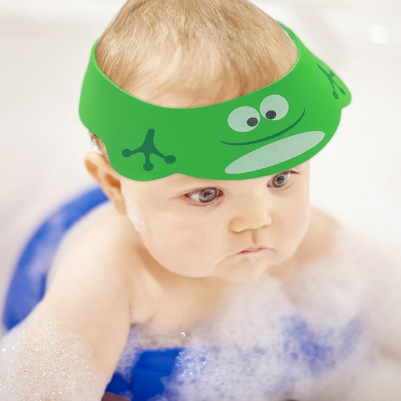 Baby Shampoo Shower Cap - Soft Bathing Hat for Children - Hair Washing Shield for Kids - Ideal Bathtime Accessory