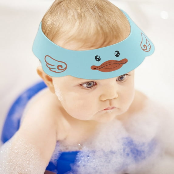 Baby Shampoo Shower Cap - Soft Bathing Hat for Children - Hair Washing Shield for Kids - Ideal Bathtime Accessory