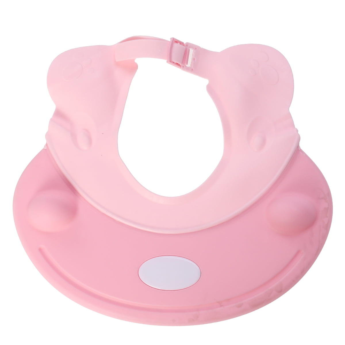 Baby Shampoo Shower Visor Shield Safe Adjustable Bathing Ear Protect Hat for Child Kid (Pink