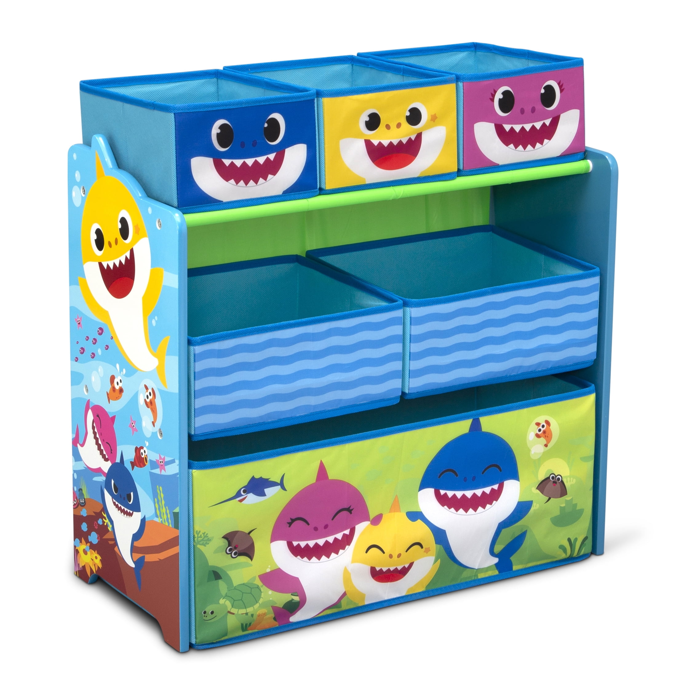 Costway Kids Toy Storage Organizer Toddler Playroom Furniture w