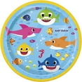 thumbnail image 1 of Baby Shark 7 Inch Plates [8 Per Package], 1 of 2