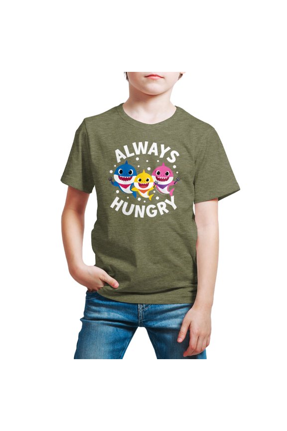 - Always Hungry - Toddler And Youth Short Sleeve Graphic T-Shirt