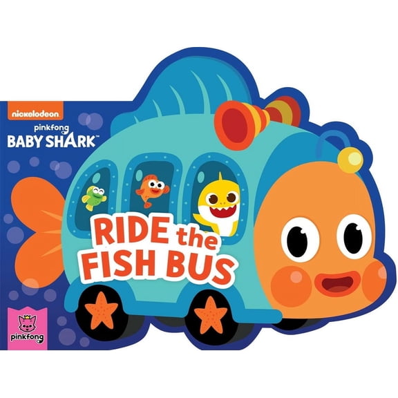 Pre-Owned Baby Shark Baby Shark: Ride the Fish Bus, (Board Book)