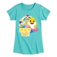 thumbnail image 1 of Baby Shark - Beach Day - Youth Girls Fitted Short Sleeve T-Shirt, 1 of 5