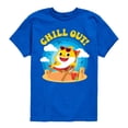 thumbnail image 1 of Baby Shark - Chill Out - Youth Boys Short Sleeve Graphic T-Shirt, 1 of 5