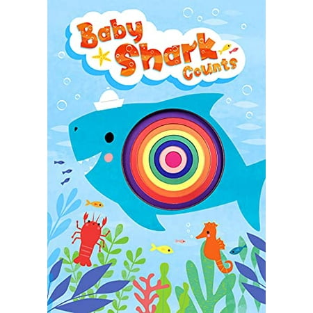 Pre-Owned Baby Shark Counts - Board Book - Kids Book with Cutouts (Unknown) 1952592992 9781952592997