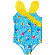 Baby Shark Crossover One-Piece Swimsuit (Girl’s)