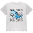 thumbnail image 1 of Baby Shark Cute Silly Youth T Shirt White YSM, 1 of 1
