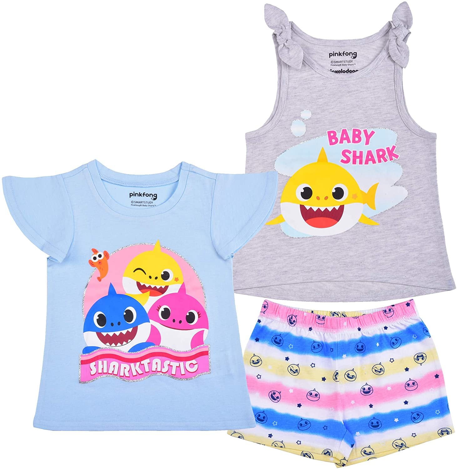 Baby shark 2024 clothes girl