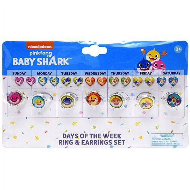 Baby shop shark earrings