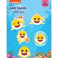 thumbnail image 1 of Baby Shark Decals - Set of 4 Officially Licensed PinkFong Nickelodeon Baby Shark Stickers for Water Bottle Tumbler Sippy Cup Toys Yellow Shark, 1 of 6
