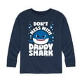 thumbnail image 1 of Baby Shark - Don't Mess With Dadday Shark - Toddler And Youth Long Sleeve Graphic T-Shirt, 1 of 6