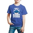 thumbnail image 1 of Baby Shark - Don't Mess With Dadday Shark - Toddler And Youth Short Sleeve Graphic T-Shirt, 1 of 6