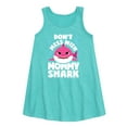 thumbnail image 1 of Baby Shark - Don't Mess With Mama Shark - Toddler and Youth Girls A-line Dress, 1 of 5