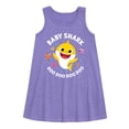 thumbnail image 1 of Baby Shark Doo Doo Doo Doo - Toddler and Youth Girls A-line Dress, 1 of 5