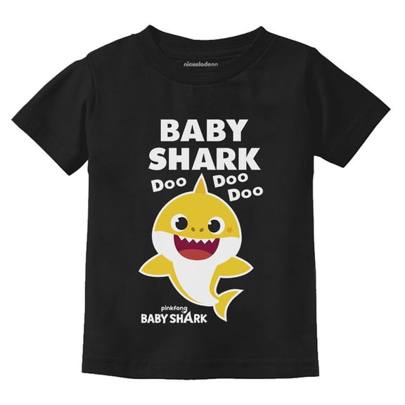 Baby Shark Doo Doo Doo Outfit Baby Boy Girl Family Infant Kids T-Shirt 18M Black