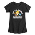 thumbnail image 1 of Baby Shark - Easter Let's Go Hunt - Toddler Girls Fitted Short Sleeve T-Shirt, 1 of 5