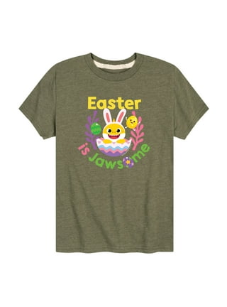 HESHENG Toddler Kids Baby Girls Easter Outfits Short Sleeve Rabbit