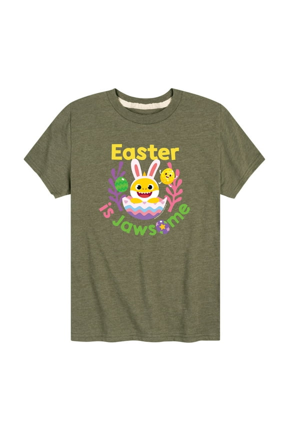 - Easter Sharks - Toddler And Youth Short Sleeve Graphic T-Shirt