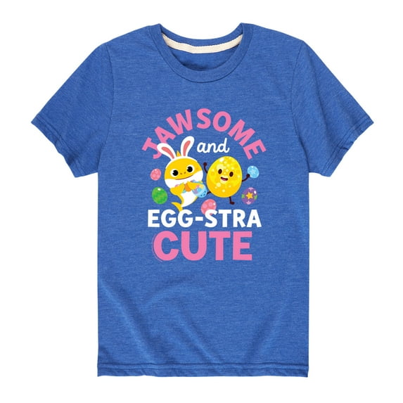 Baby Shark - Easter Sharks - Toddler And Youth Short Sleeve Graphic T-Shirt