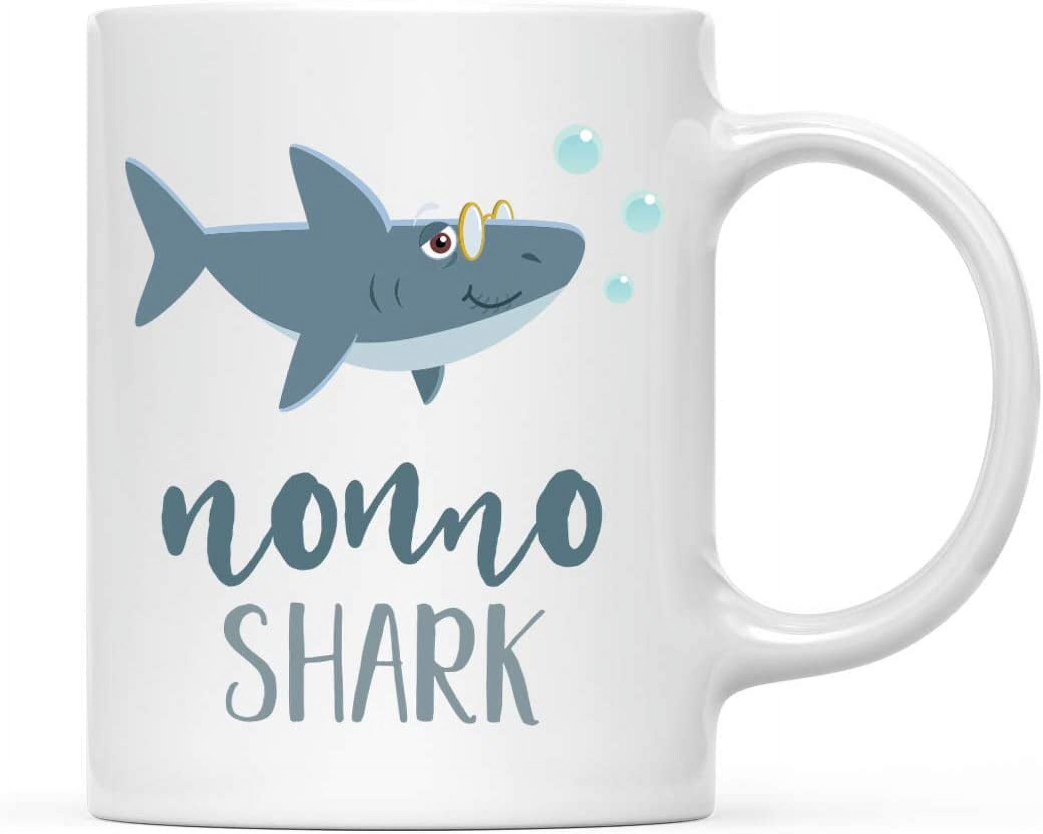 Baby Shark Family 11oz. Coffee Mug Gift, Papa Shark, 1Pack, Shark Do
