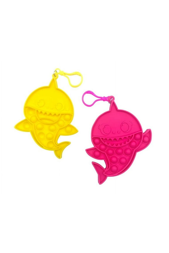 Fidget Pop Toy Keychain, 2-Pack