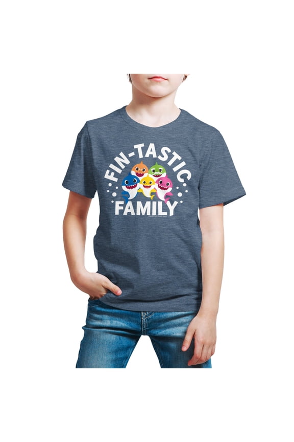 - Fintastic Family - Toddler And Youth Short Sleeve Graphic T-Shirt