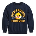 thumbnail image 1 of Baby Shark - Fish Friends Forever - Toddler And Youth Crewneck Fleece Sweatshirt, 1 of 6