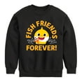 thumbnail image 1 of Baby Shark - Fish Friends Forever - Toddler And Youth Crewneck Fleece Sweatshirt, 1 of 6