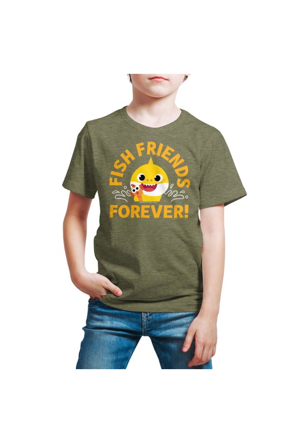 - Fish Friends Forever - Toddler And Youth Short Sleeve Graphic T-Shirt