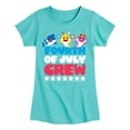 thumbnail image 1 of Baby Shark - Fourth Of July Crew - Girl's Fitted Short Sleeve Tee, 1 of 6