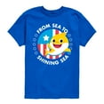 thumbnail image 1 of Baby Shark - From Sea to Shining Sea - Toddler Short Sleeve T-Shirt, 1 of 6