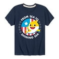 thumbnail image 1 of Baby Shark - From Sea to Shining Sea - Toddler Short Sleeve T-Shirt, 1 of 6
