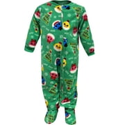 Baby Shark Girls Baby Shark Holiday Infant Blanket Sleeper Footie Pajama