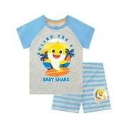 Baby Shark Girls Short Pajamas Blue Sizes 18M-6