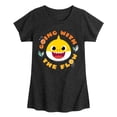 thumbnail image 1 of Baby Shark - Going With The Flow Toddler Girls' Toddler Short Sleeve Graphic T-Shirt, 1 of 4