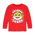 thumbnail image 1 of Baby Shark - Grandpa Shark - Toddler And Youth Long Sleeve Graphic T-Shirt, 1 of 6