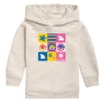 thumbnail image 1 of Baby Shark - Grid - Toddler Boys Fleece Hoodie Sweatshirt, 1 of 4